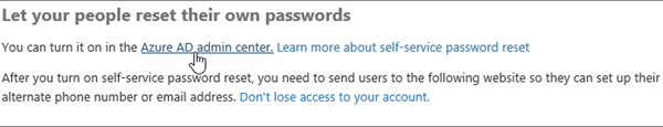 Learn How to Reset Passwords in Office 365 User Account? 1 azure ad admin