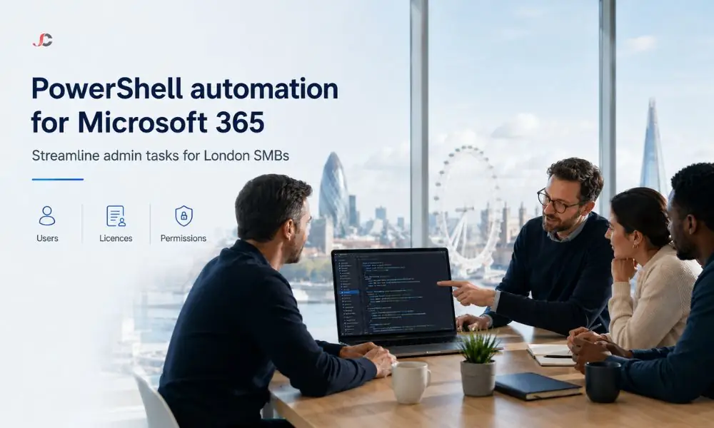 PowerShell Automation for Microsoft 365: Streamline Admin Tasks for London SMBs 1 PowerShell automation for Microsoft 365