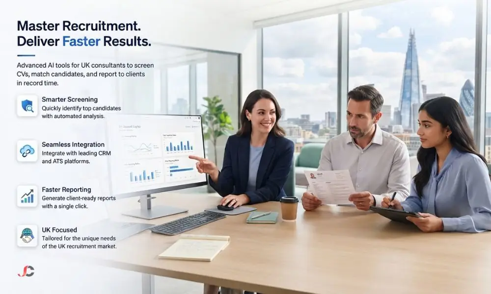 How Can UK Recruitment Agencies Use Microsoft Copilot to Screen CVs, Draft Communications and Report to Clients Faster? 1 Microsoft Copilot for recruitment agencies helping UK consultants screen CVs and report to clients faster.